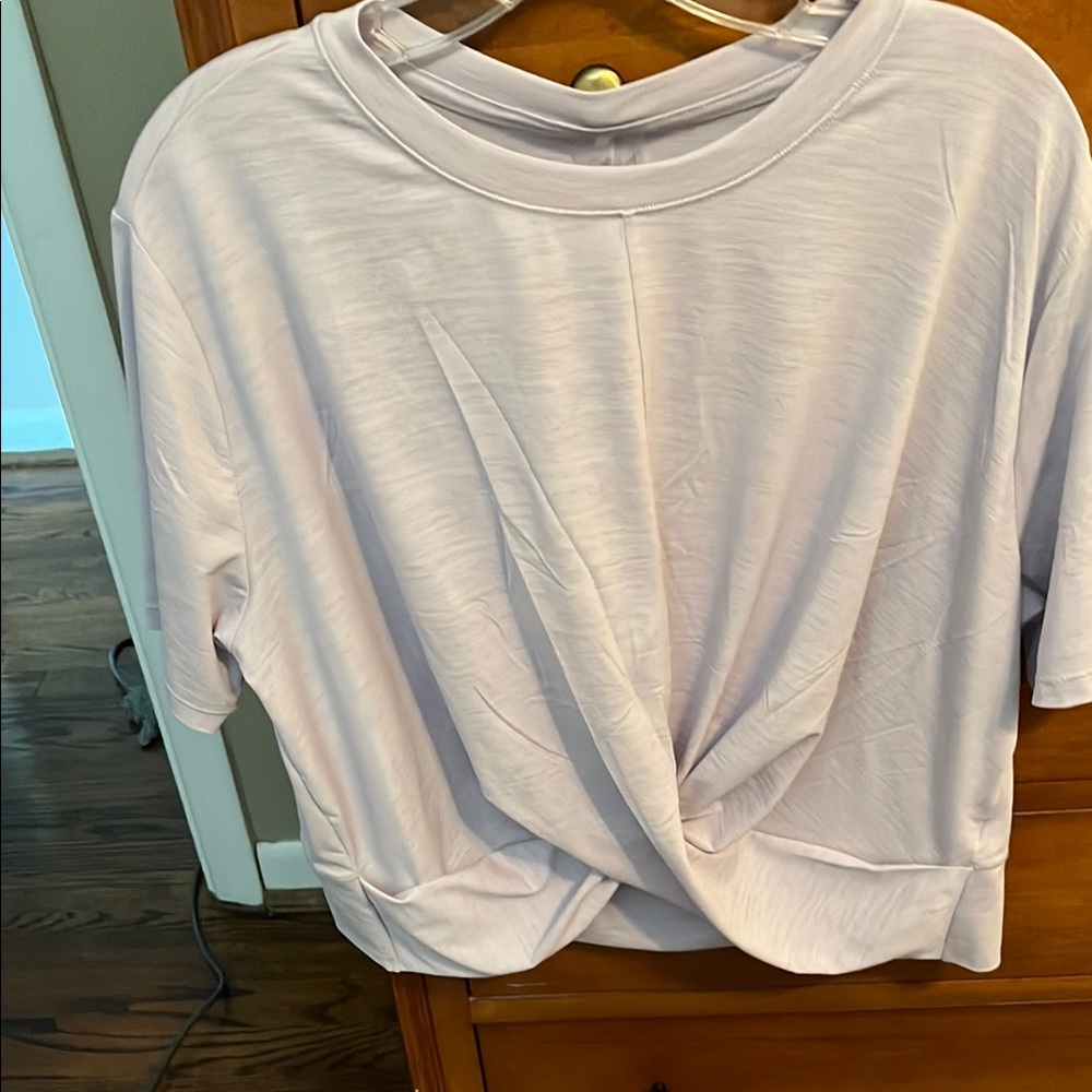 CALIA by Carrie Underwood Soft Pink Short Sleeve Tee